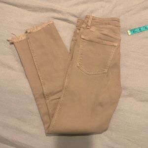 Free People high waisted skinny denim, 27